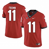 Georgia Bulldogs 11 Jake Fromm Red Nike College Football Jersey Dzhi,baseball caps,new era cap wholesale,wholesale hats